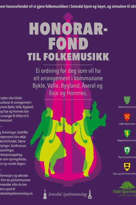 Lenkje til artikkel: Honorarfond til folkemusikk - eit tilbod mange kan nytte