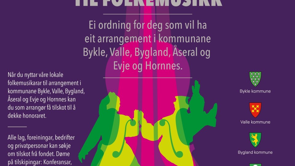 Lenkje til artikkel: Honorarfond til folkemusikk - eit tilbod mange kan nytte
